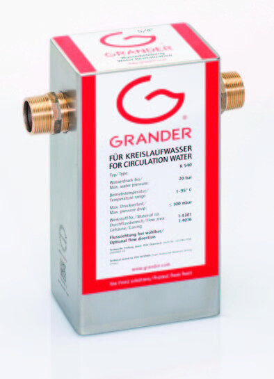 GRANDER Kreislaufbeleber für Kreislaufwasser